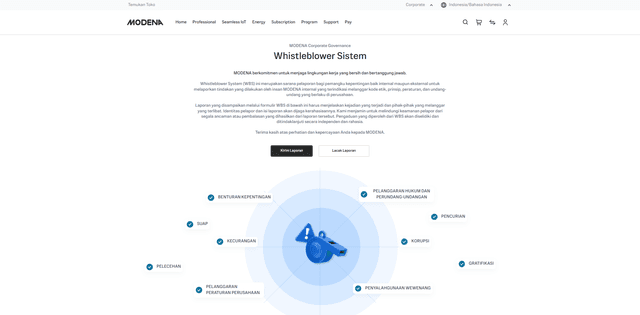 Whistleblower Landing Page